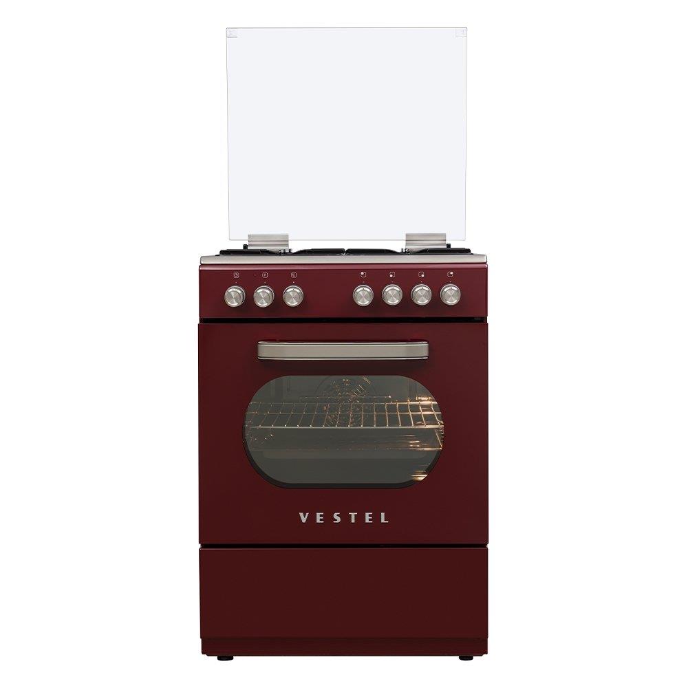 Vestel SF 8400 Retro Bordo Solo Fırın