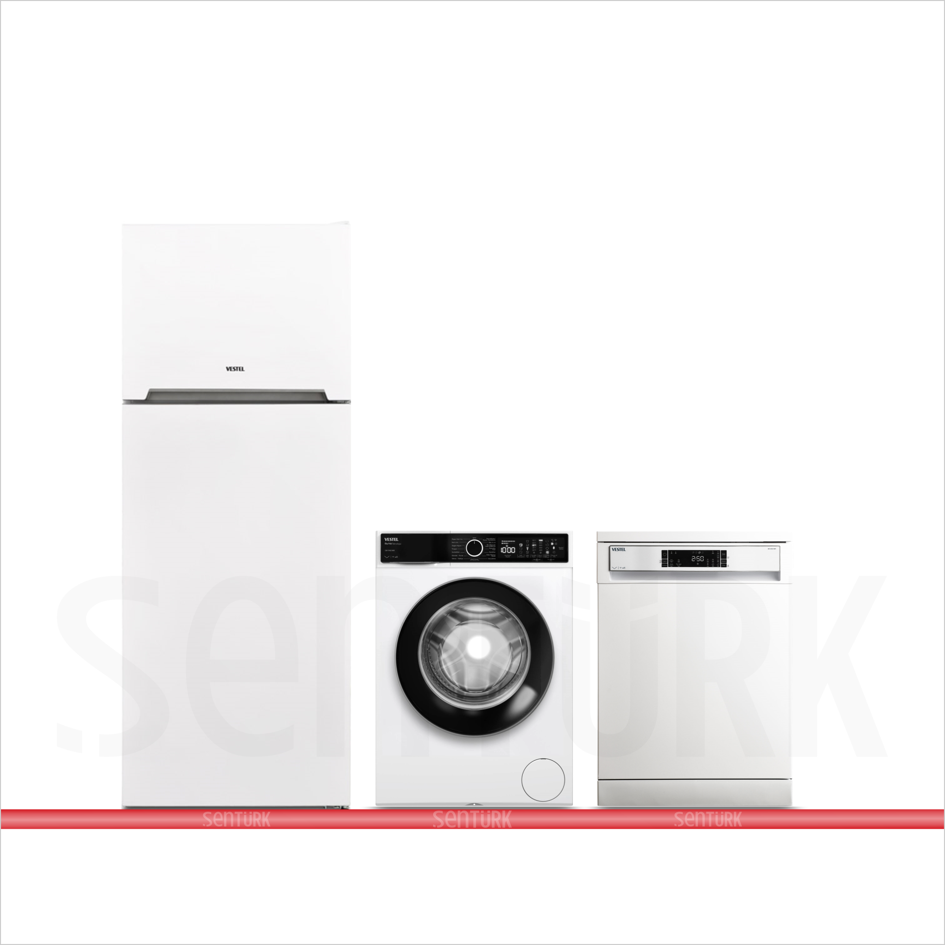 Vestel Zümrüt Beyaz Eşya Seti Çeyiz Paketi