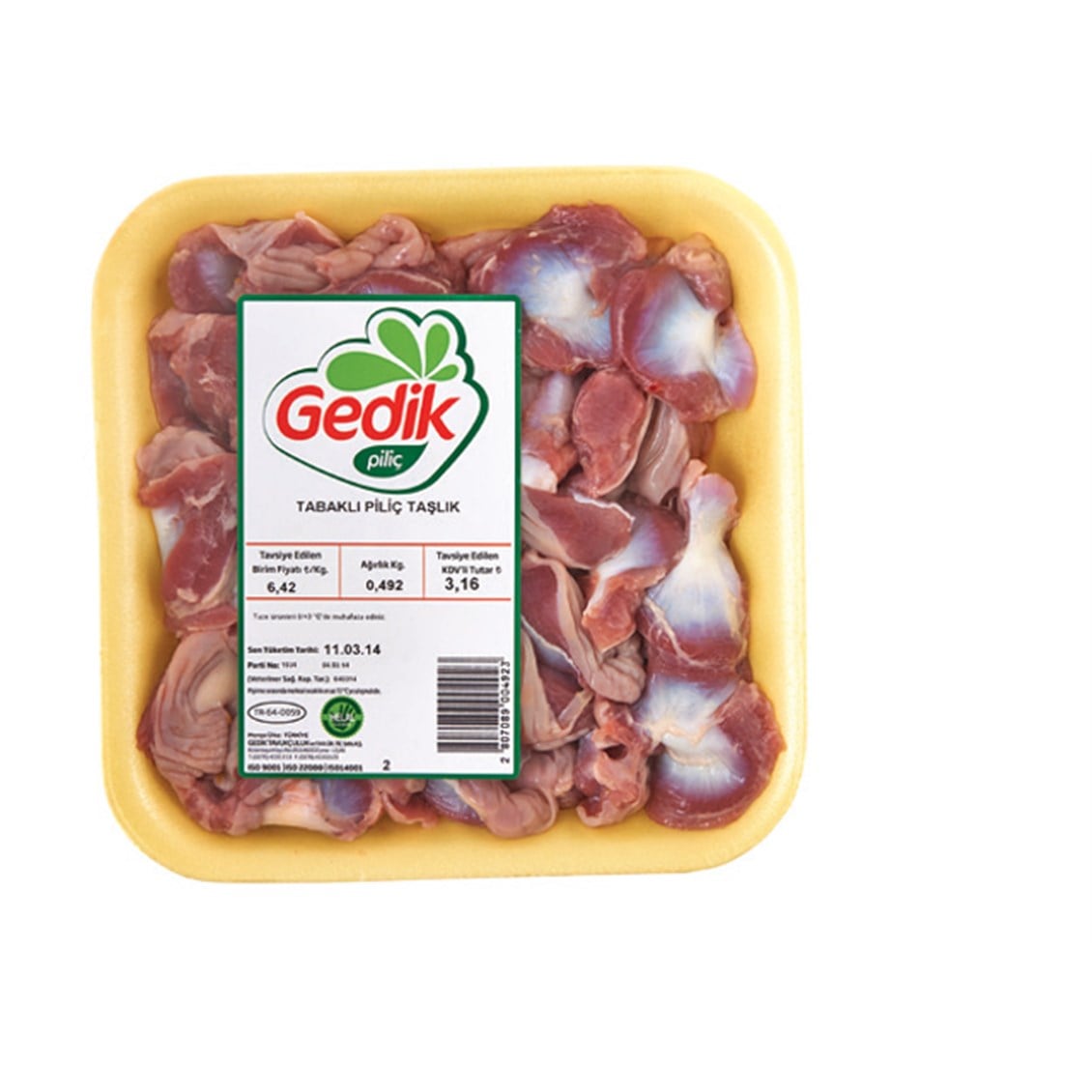 Gedik Piliç Taşlık Kg