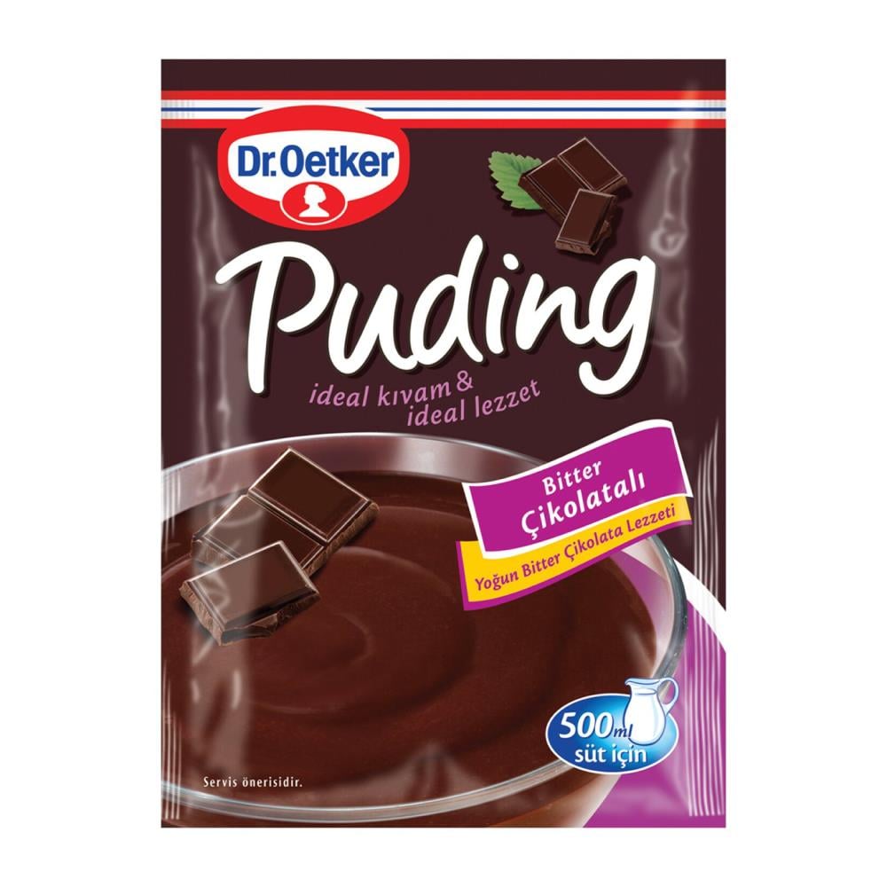 Dr. Oetker Bitter Çikolatalı Puding 111 Gr
