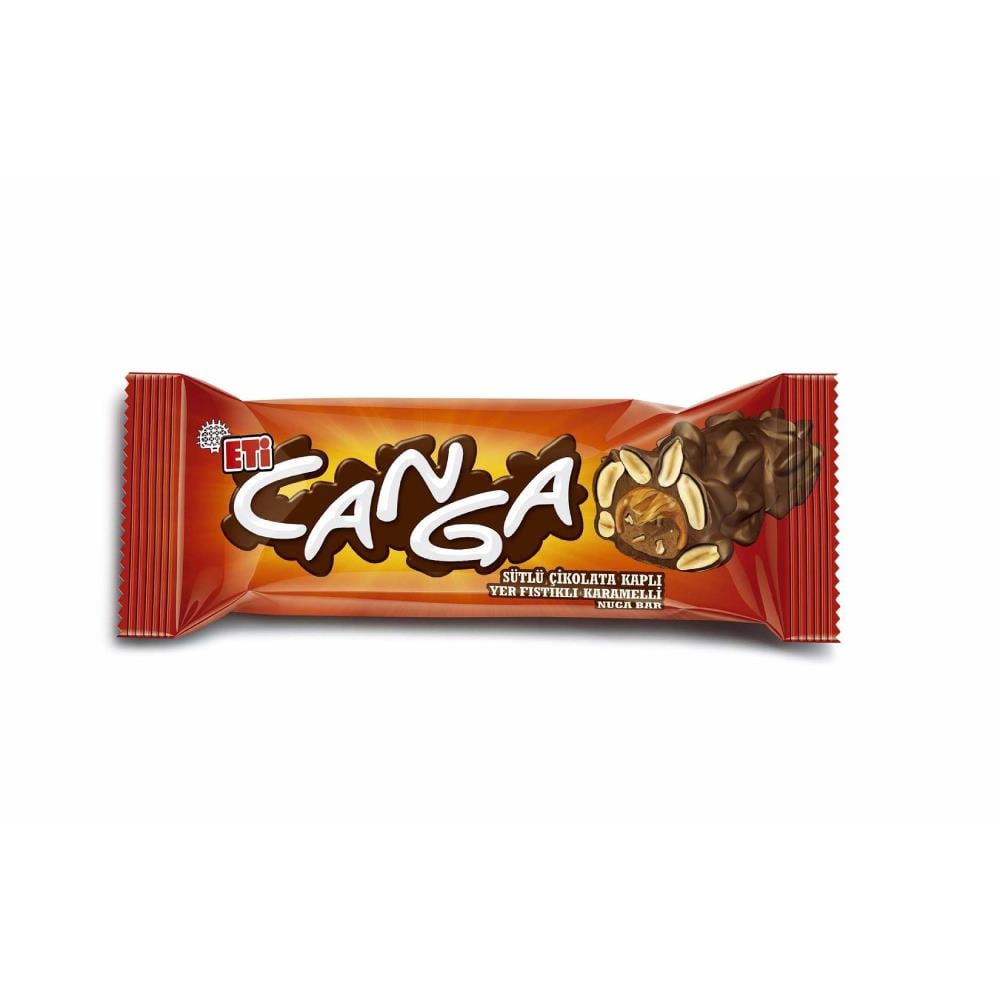 Eti Canga Sütlü Çikolata Kaplı  Nuga Bar 45 gr