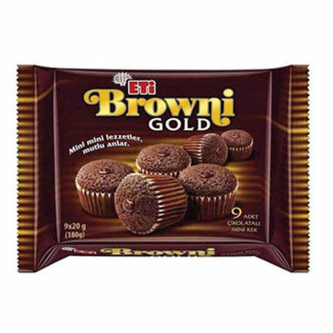 Eti Browni Gold Kakao Soslu Mini Kek 180 Gr