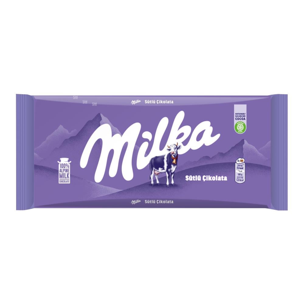 Milka Sütlü Tablet Çikolata 80 gr