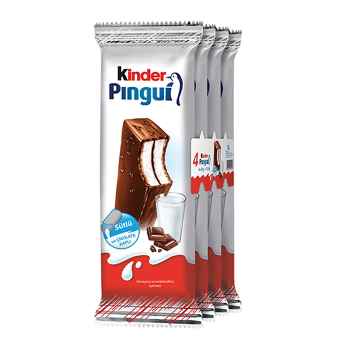Kinder Pingui Sütlü Çikolalı 4*30 Gr