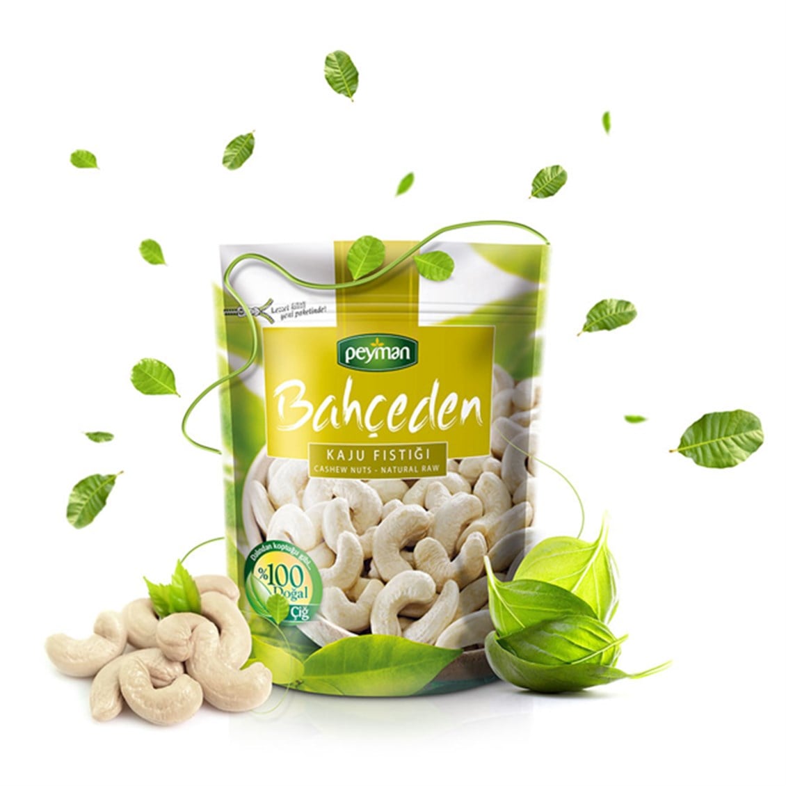 Peyman Bahçeden Çiğ Kaju 140 Gr