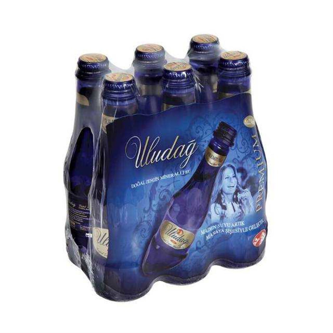 Uludağ Premium Doğal Zengin Mineralli Maden Suyu 6x250 ml