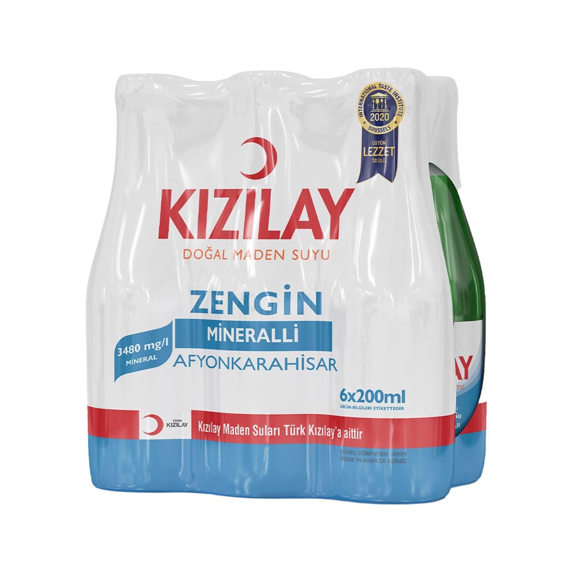 Kızılay Doğal Zengin Mineralli 6'lı Maden Suyu 200 Ml