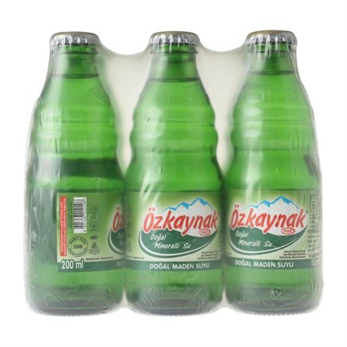 Özkaynak Sade Mineralli 6'lı Maden Suyu 200 ml