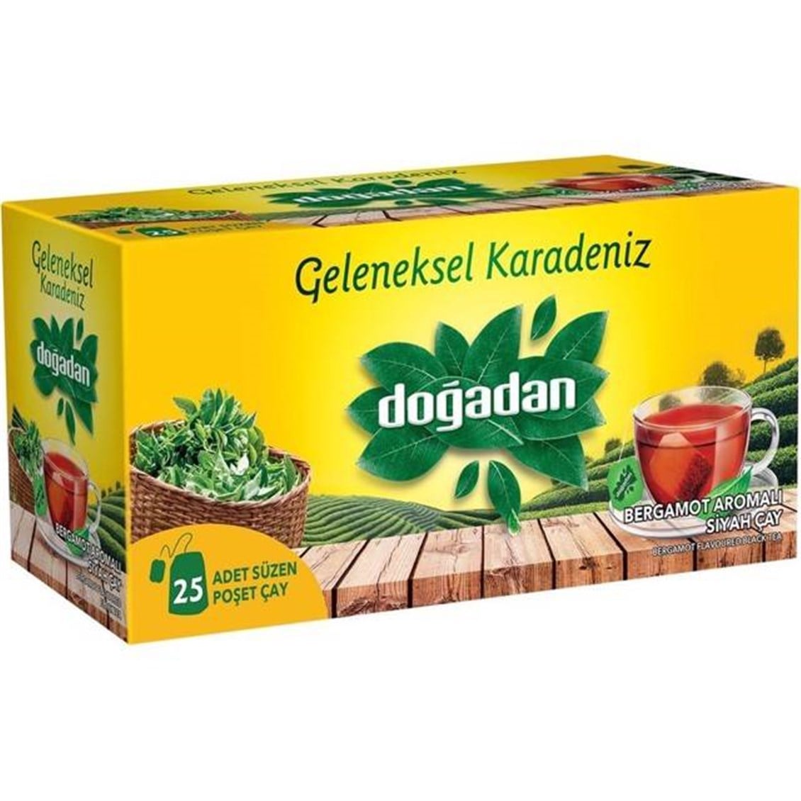 Doğadan Geleneksel Karadeniz 25'li Bardak Poşet 50 Gr