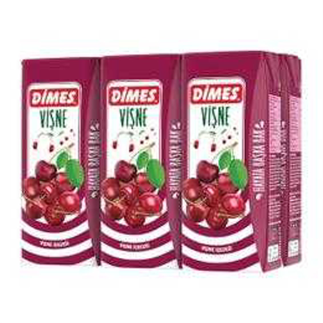 Dimes Vişne Nektarı Meyve Suyu 6x200 ml