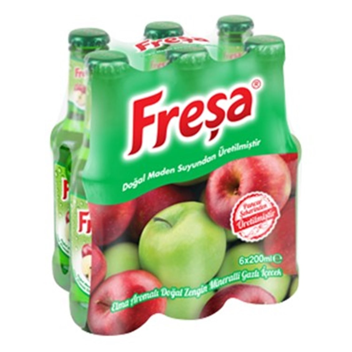 FRESA MEYVELI ELMA 6*200 ML 