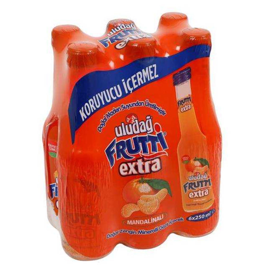 Uludağ Frutti Extra Mandalina 6x250  ml