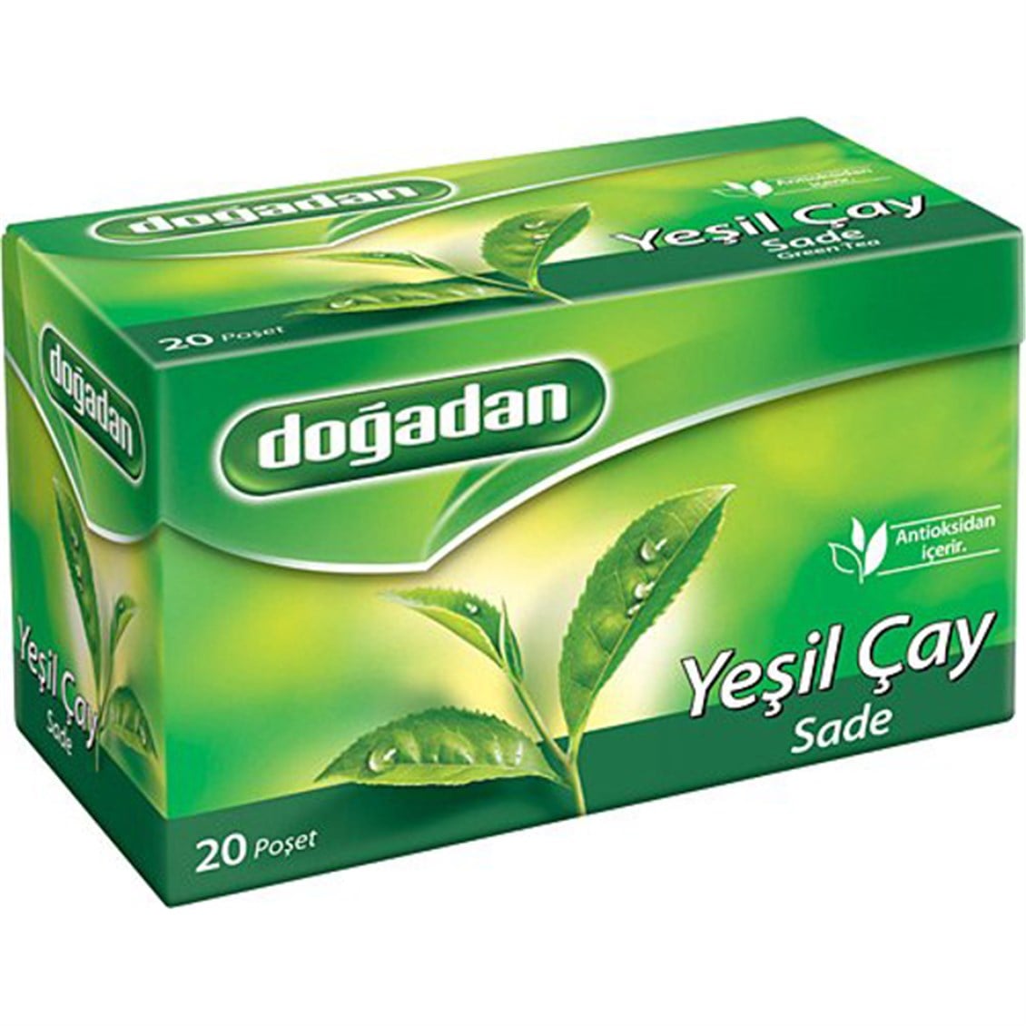 Doğadan Sade Yeşil Çay 20'li 34 Gr