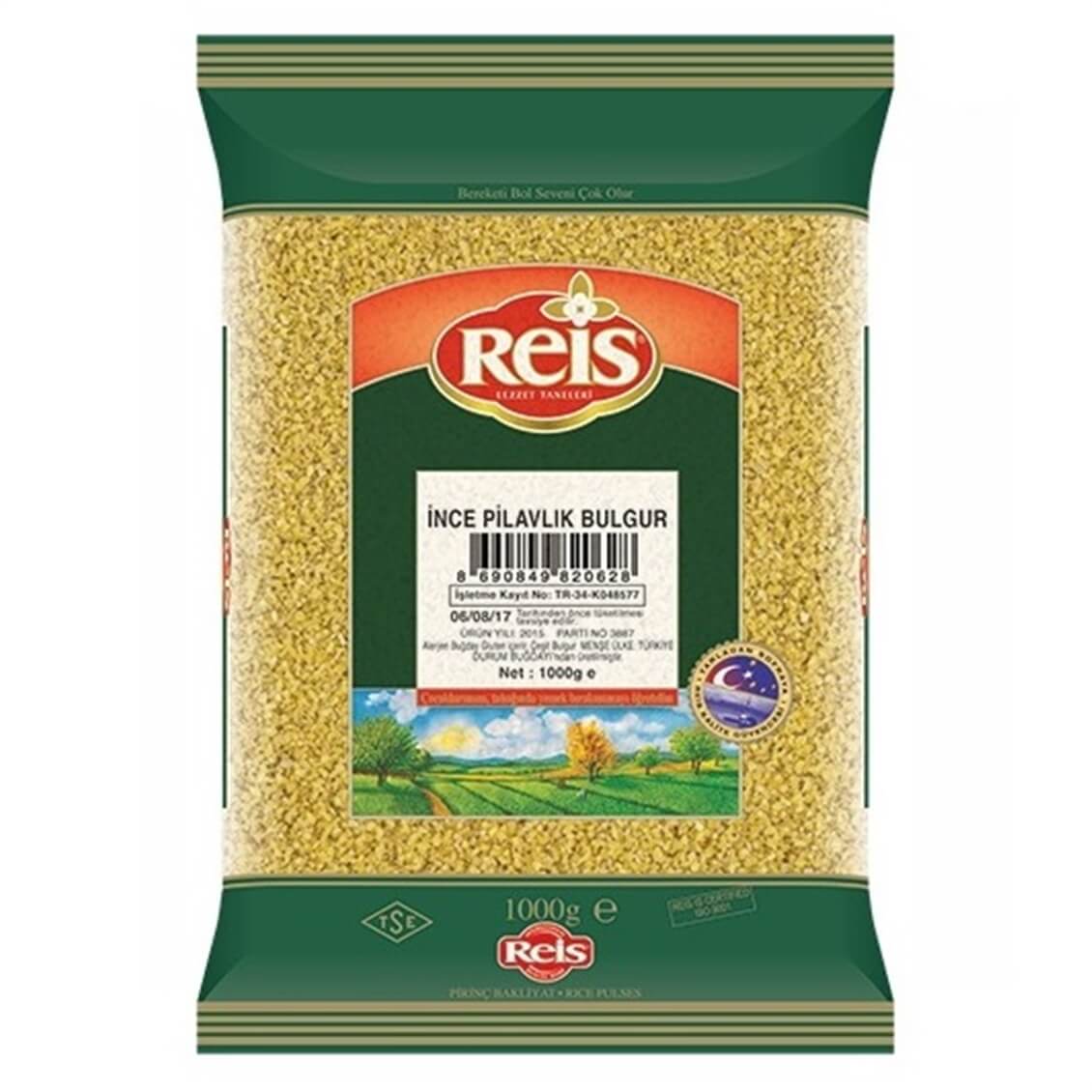 Reis Midyat Tipi Pilavlık Bulgur 1 kg