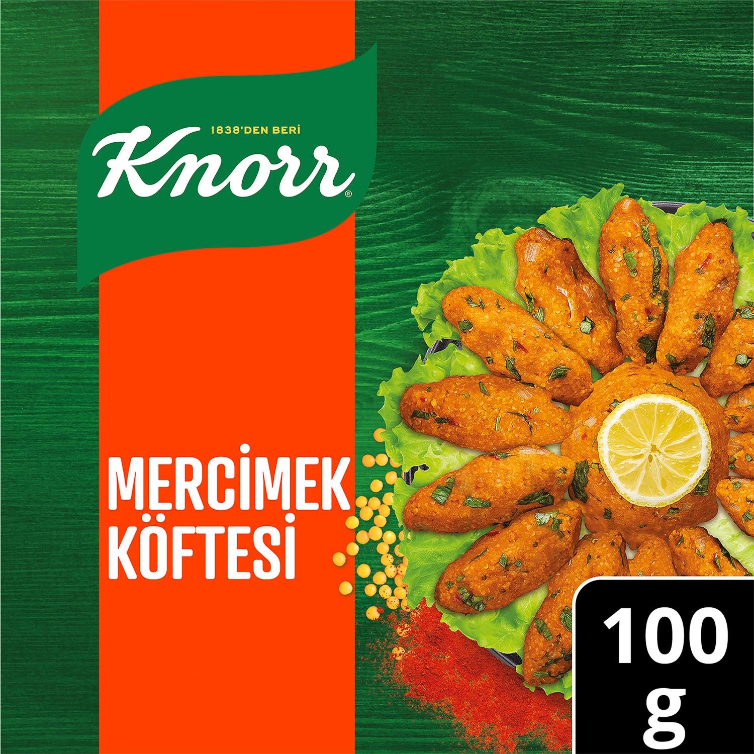Knorr Mercimek Köftesi Hızlı Pratik ve Lezzetli 100 gr