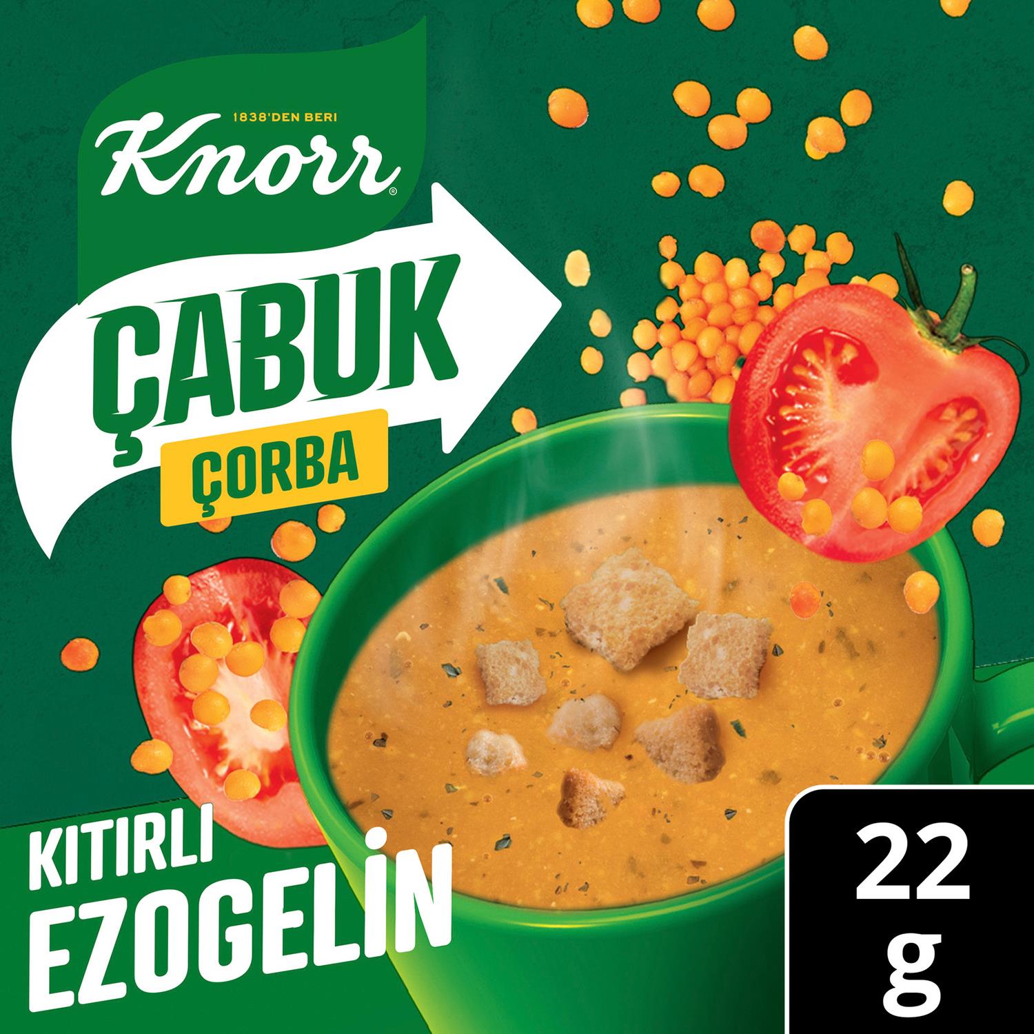 Knorr Çabuk Çorba Ezogelin 22 gr