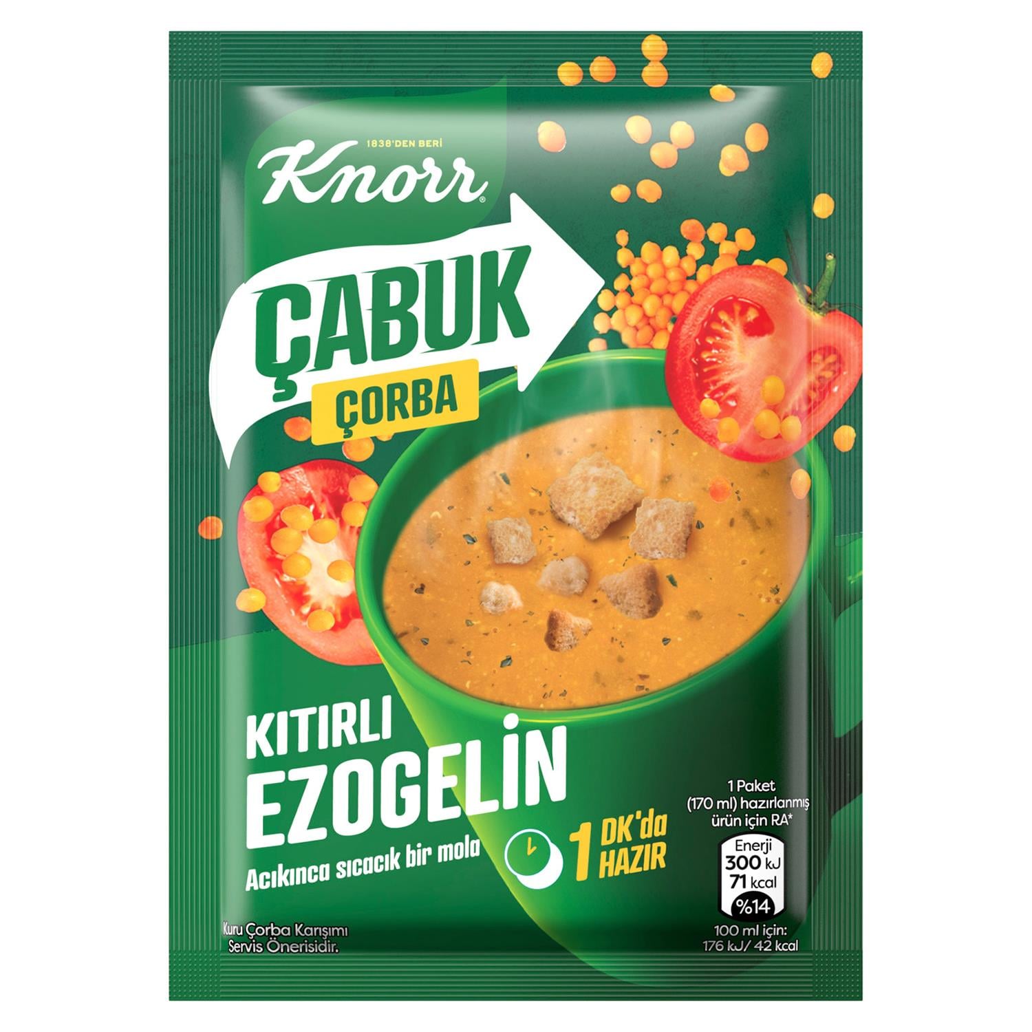 Knorr Çabuk Çorba Ezogelin 22 gr