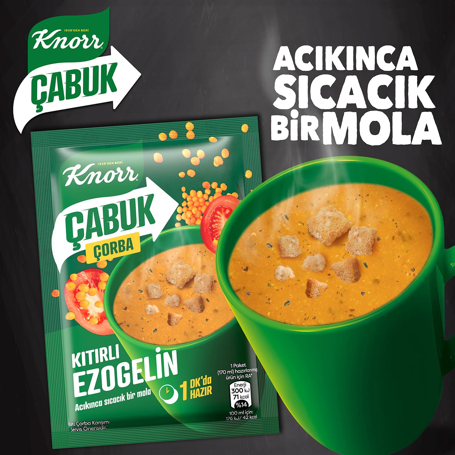 Knorr Çabuk Çorba Ezogelin 22 gr