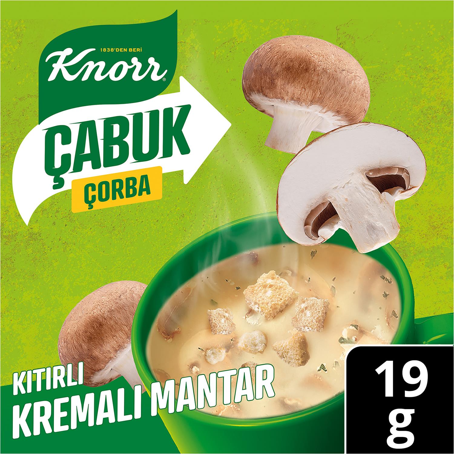 Knorr Kremalı Mantar Çabuk Çorba 19 gr