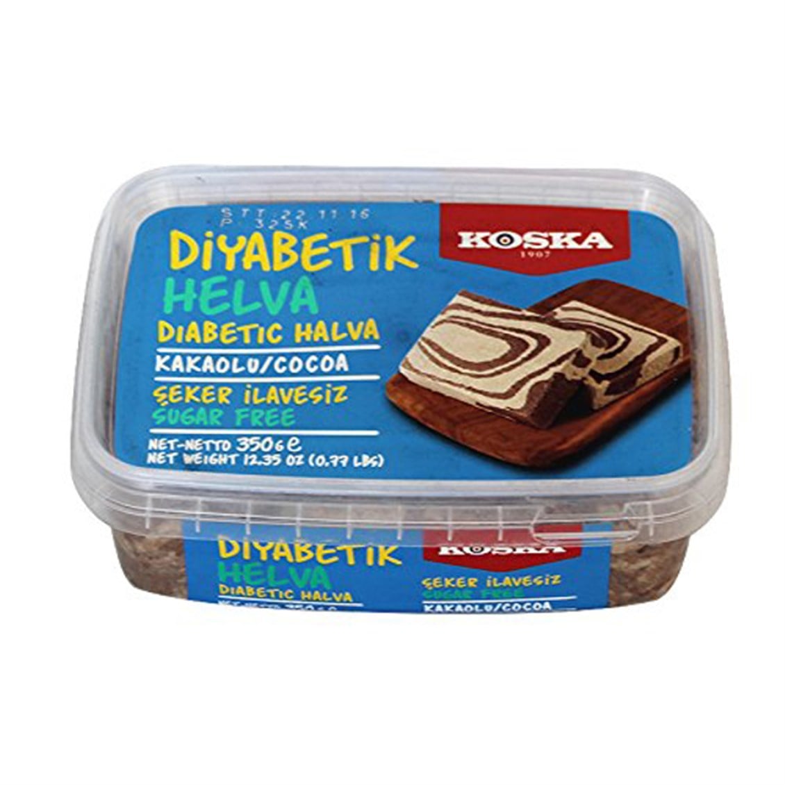 Koska Diabetik Kakaolu Helva 350 Gr