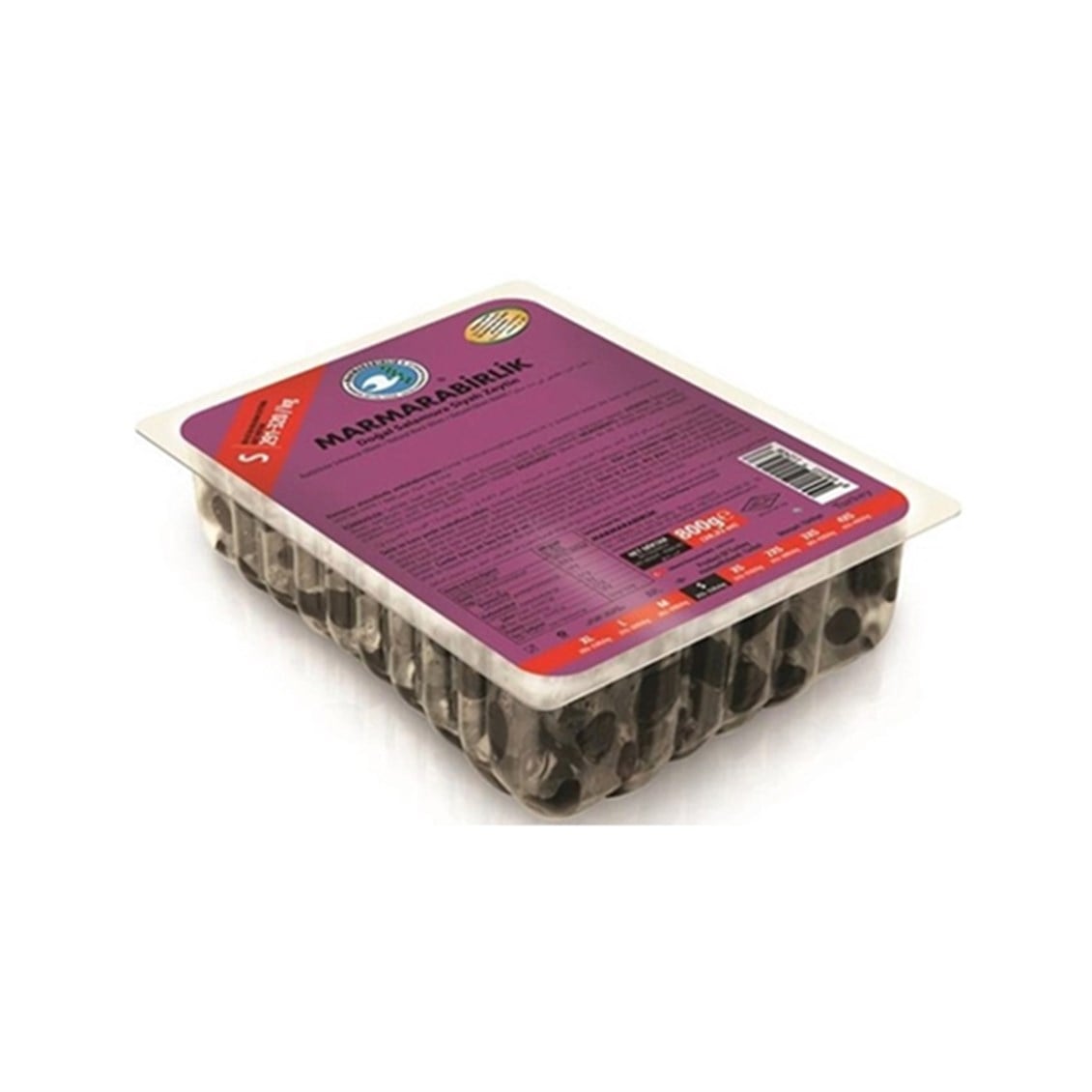 Marmara Birlik Zeytin Hususi 800 Gr (291-320)