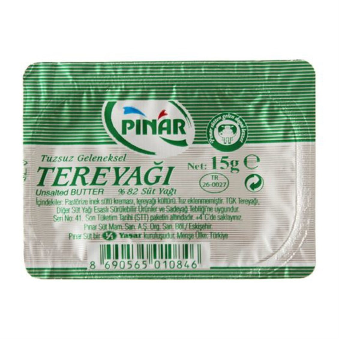 Pınar Tereyağ 15 Gr