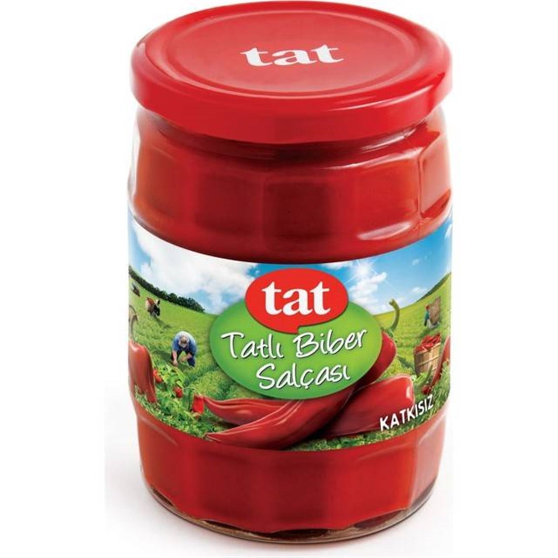 Tat Tatlı Biber Salçası 550 Gr Cam