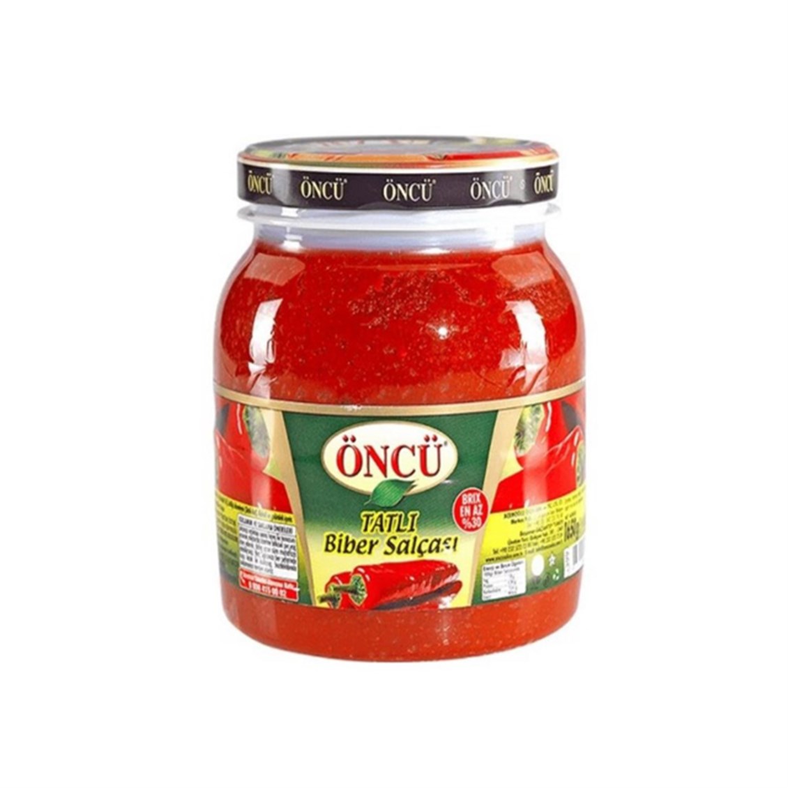 Öncü Tatlı Biber Salçası 1650 Gr