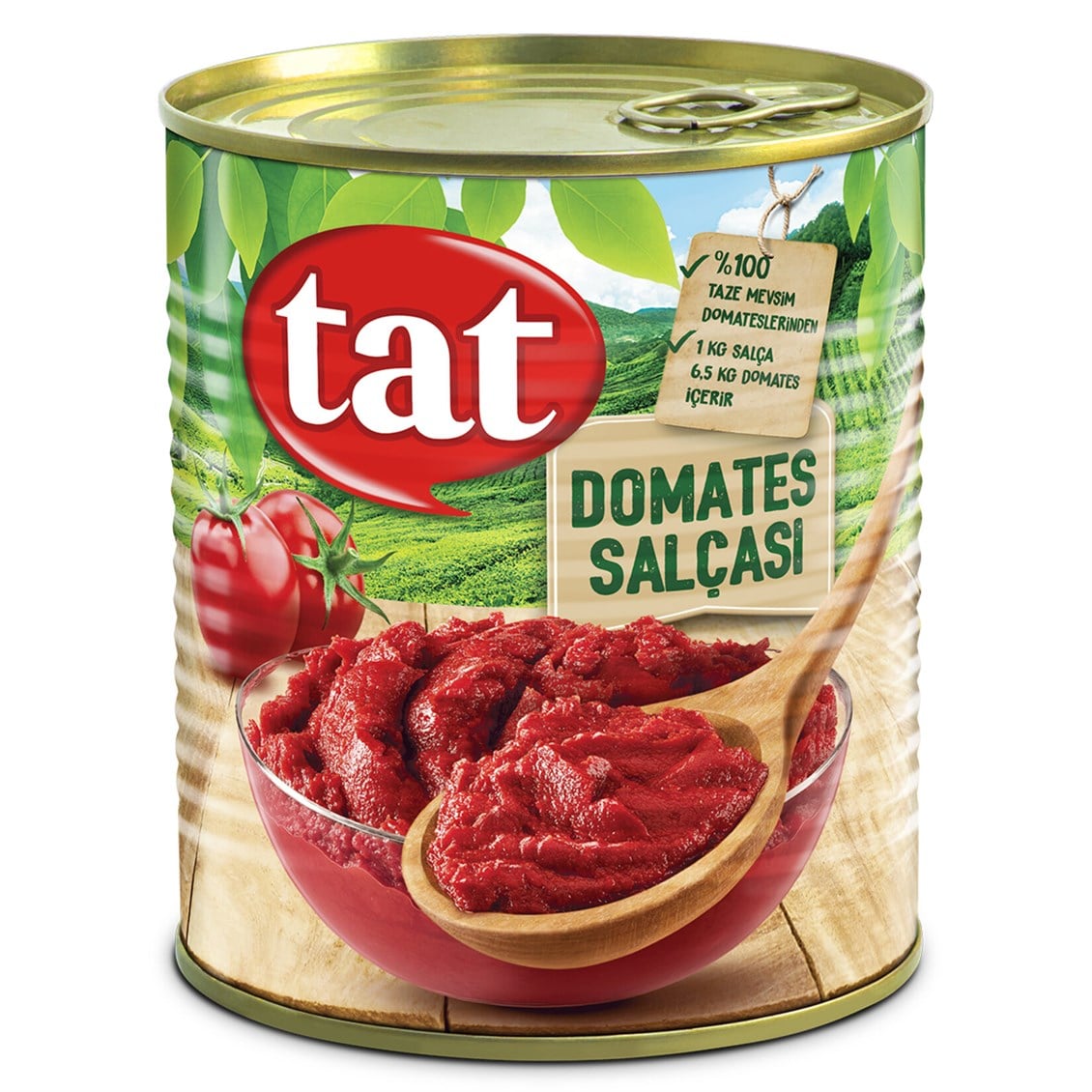 Tat Domates Salçası Teneke 830 Gr