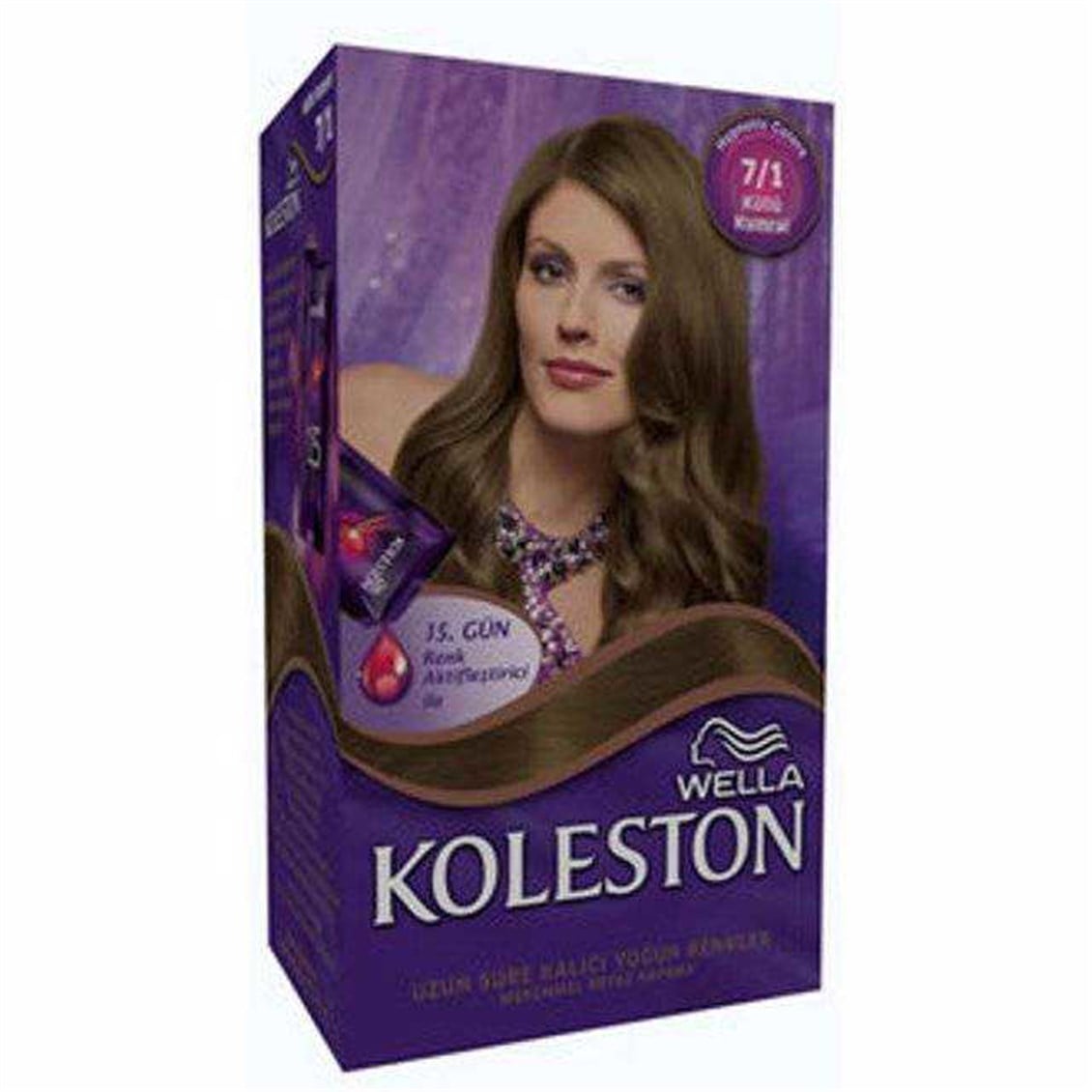 Wella Koleston Set Saç Boyası 7/1 Küllü Kumral