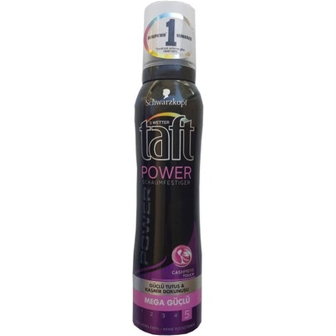 Taft Cashmere Touch Power Mega Güçlü Saç Köpüğü 150 Ml