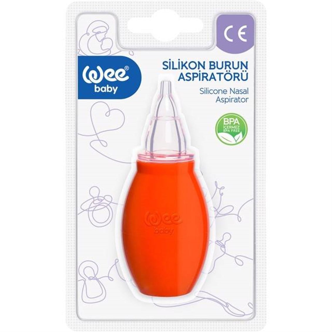 Wee Baby Silikon Burun Aspiratörü