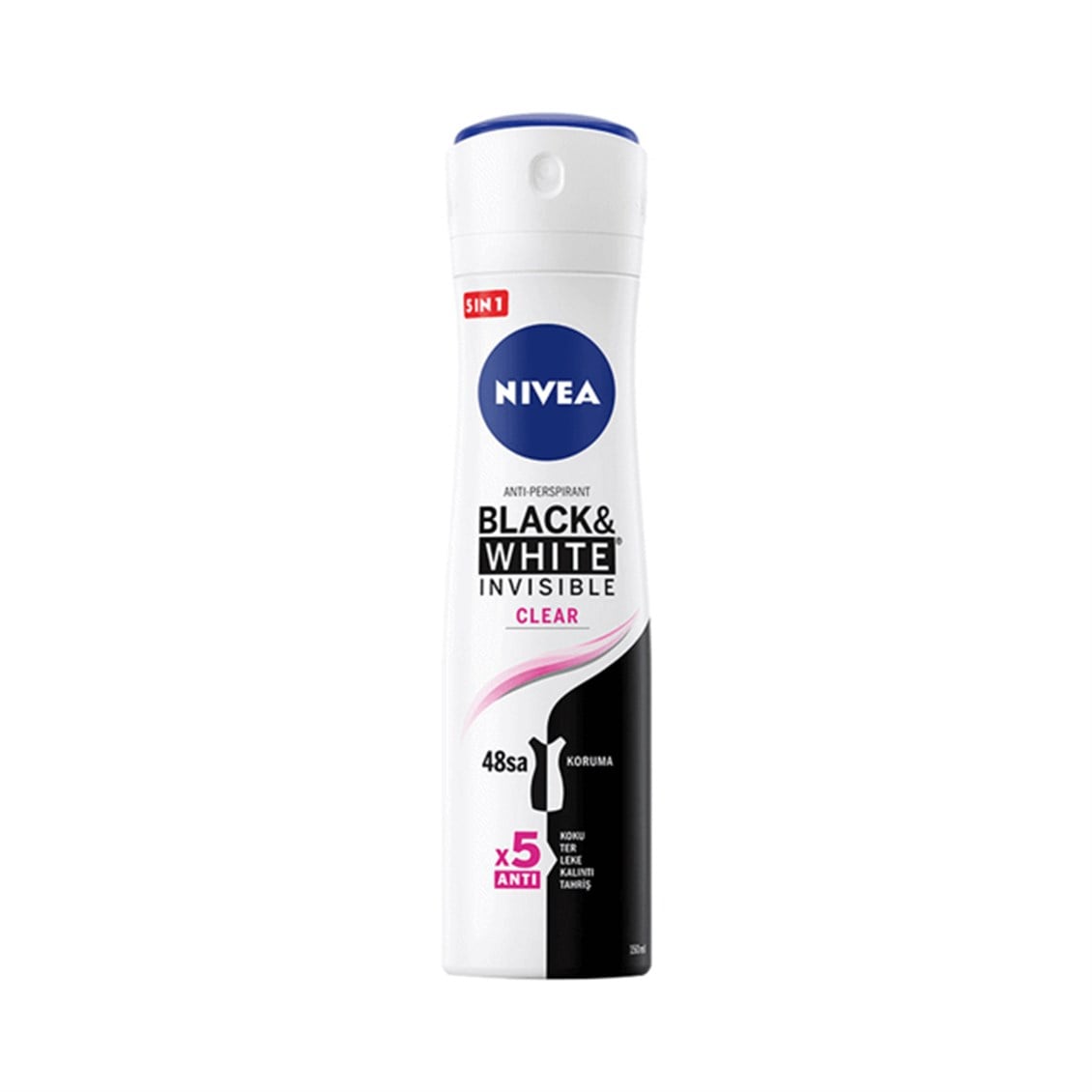 Nivea Invisible For Black And White Kadın Sprey Deodorant 150 Ml