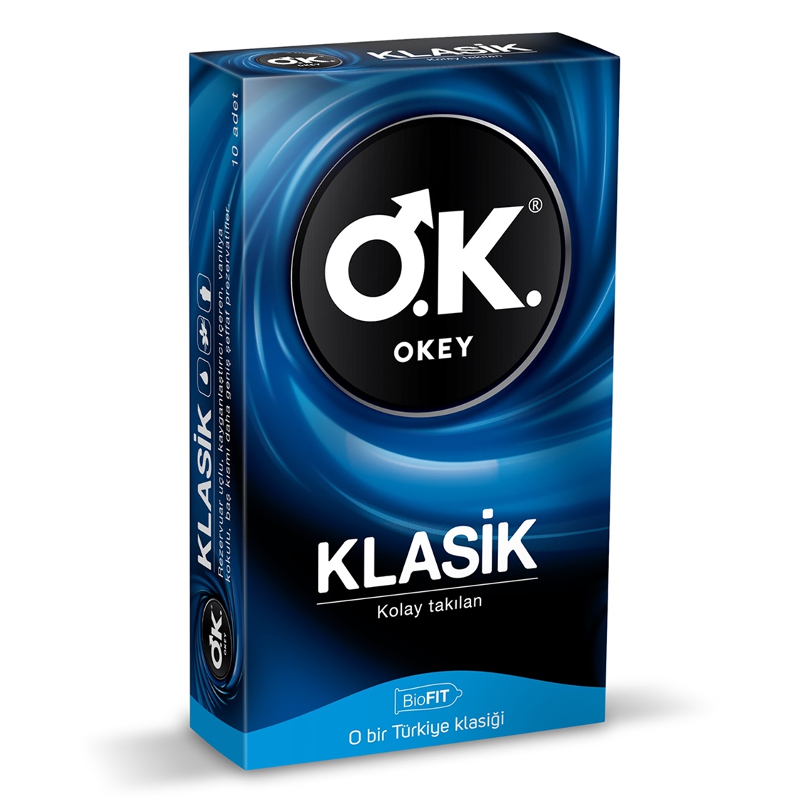 Okey Klasik Prezervatif 10'lu