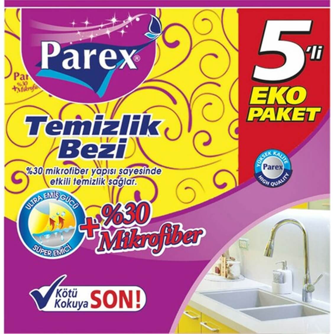 Parex Temizlik Bezi 5'li