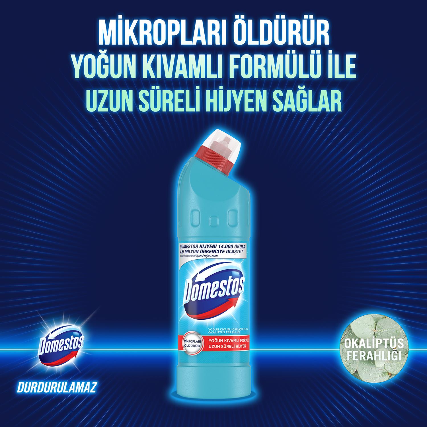 Domestos Okaliptus Ferahlığı Çamaşır Suyu 750 Ml