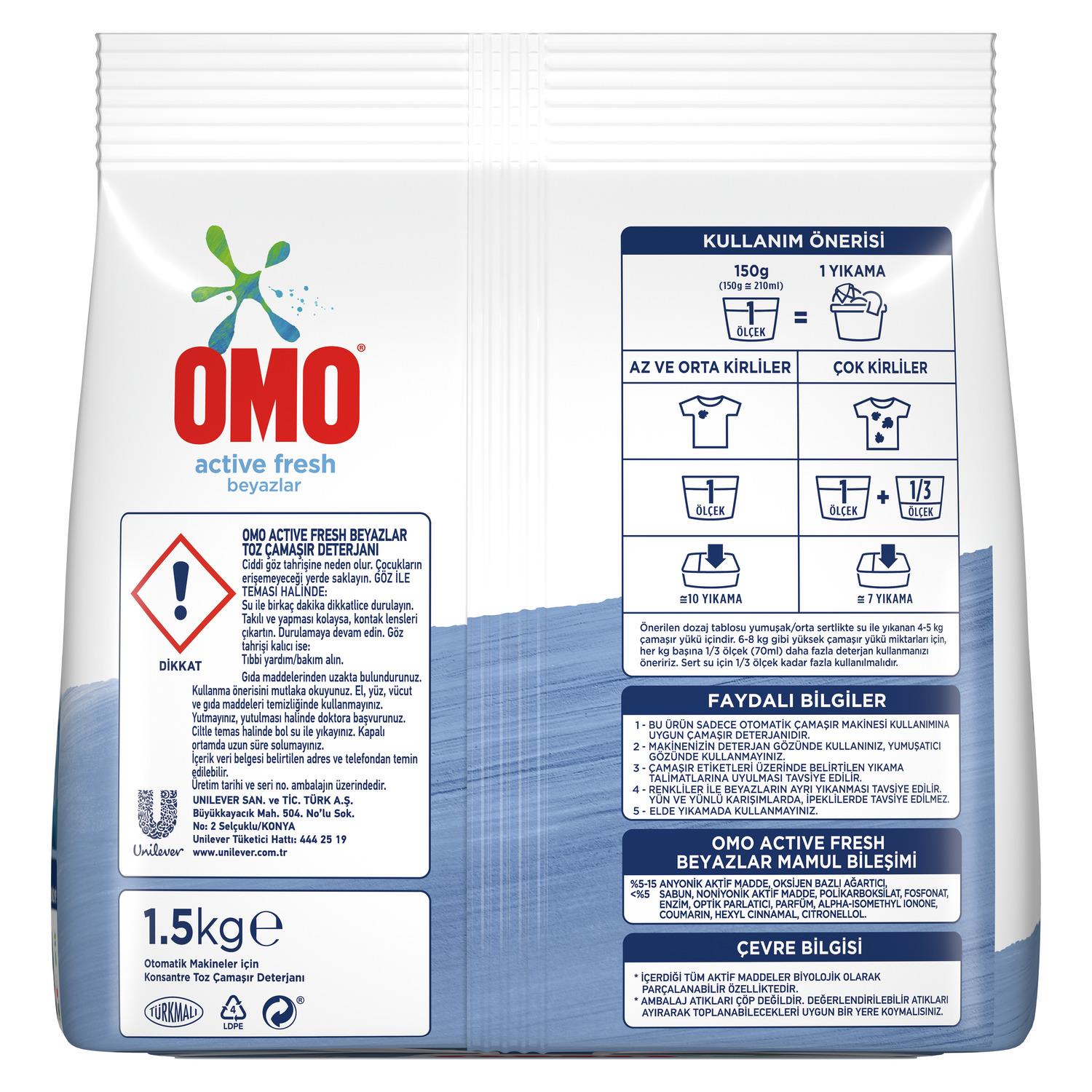 Omo Matik Active Fresh 1.5 kg