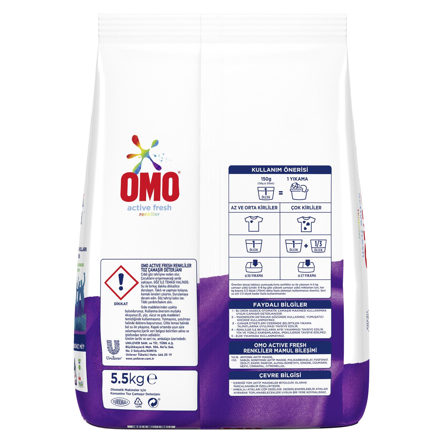 Omo Matik Color 5.5 kg