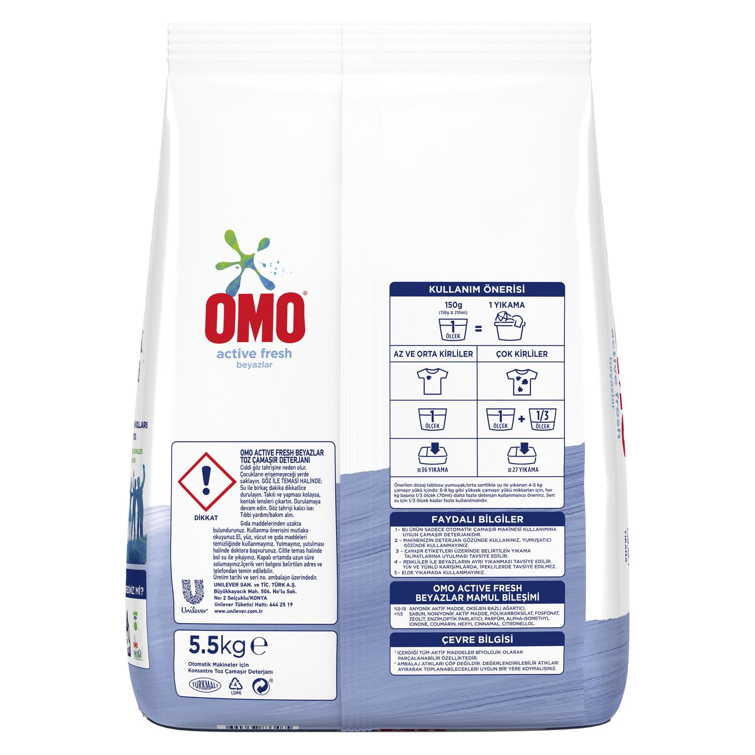 Omo Matik Active Fresh 5.5 kg