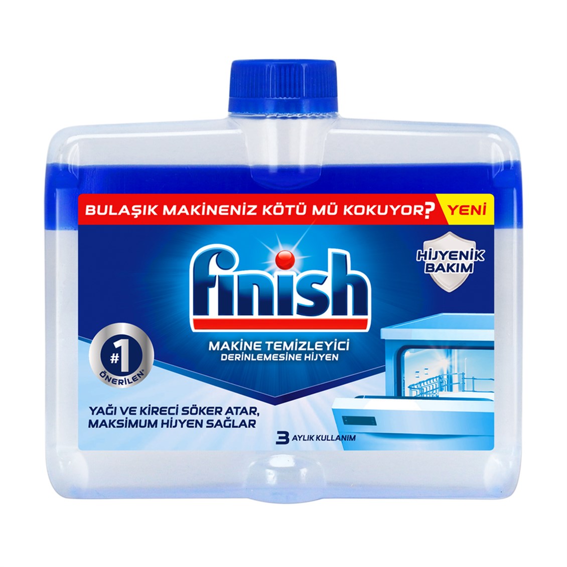 Finish Bulaşık Makinesi Hijyen Temizleyici 250 Ml