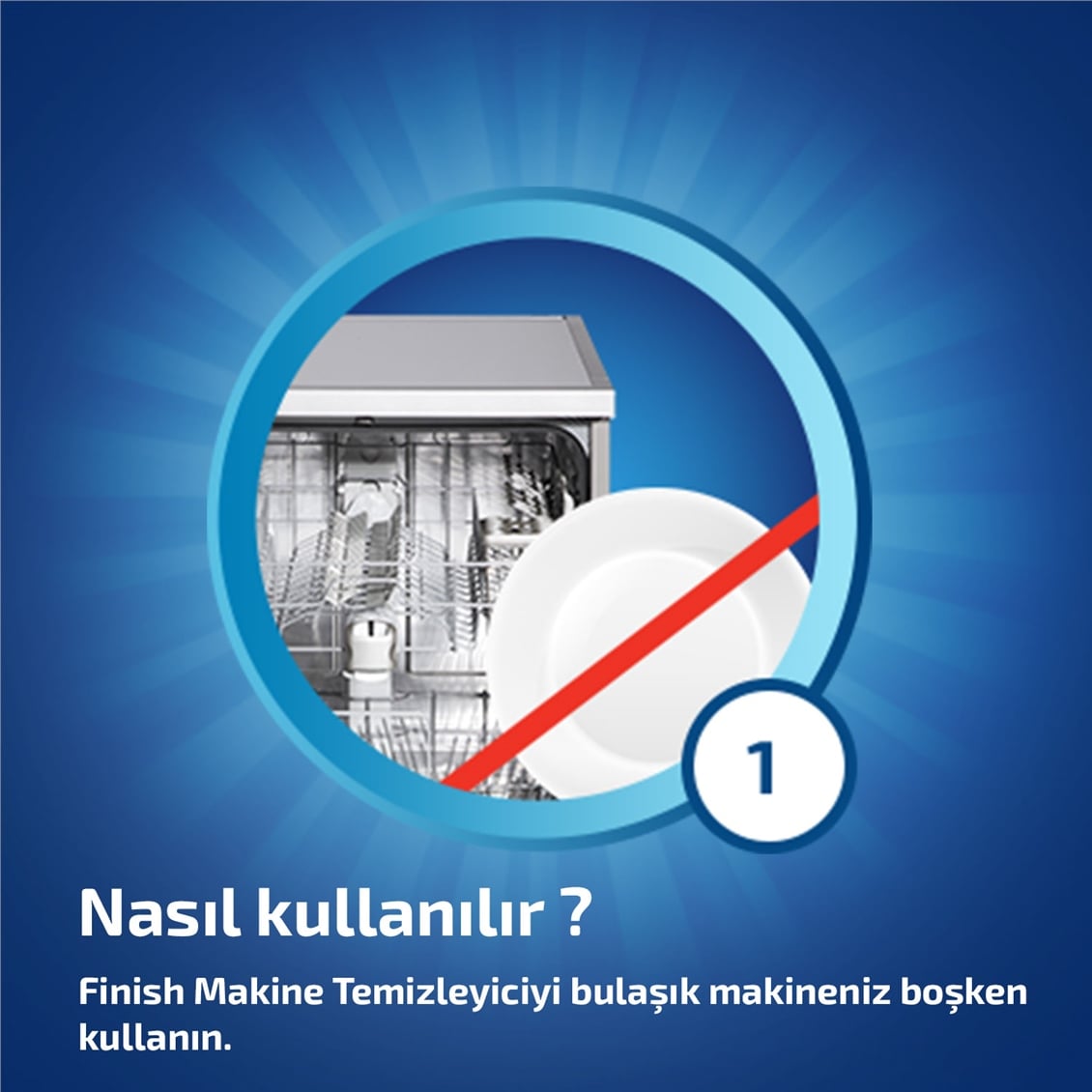 Finish Bulaşık Makinesi temizleyici Limon 250  ml