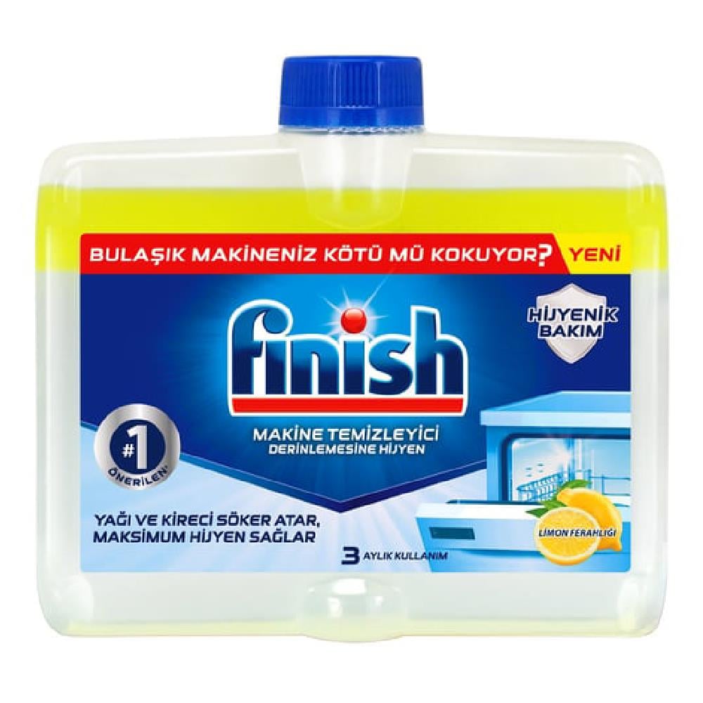 Finish Bulaşık Makinesi Hijyen Temizleyici Limon 250 ml