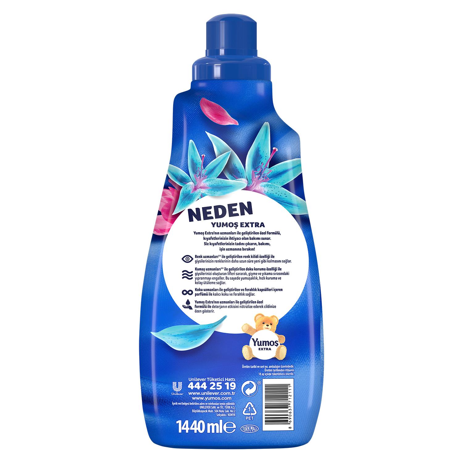 Yumoş Extra Yumuşatıcı Lilyum 1440 ml