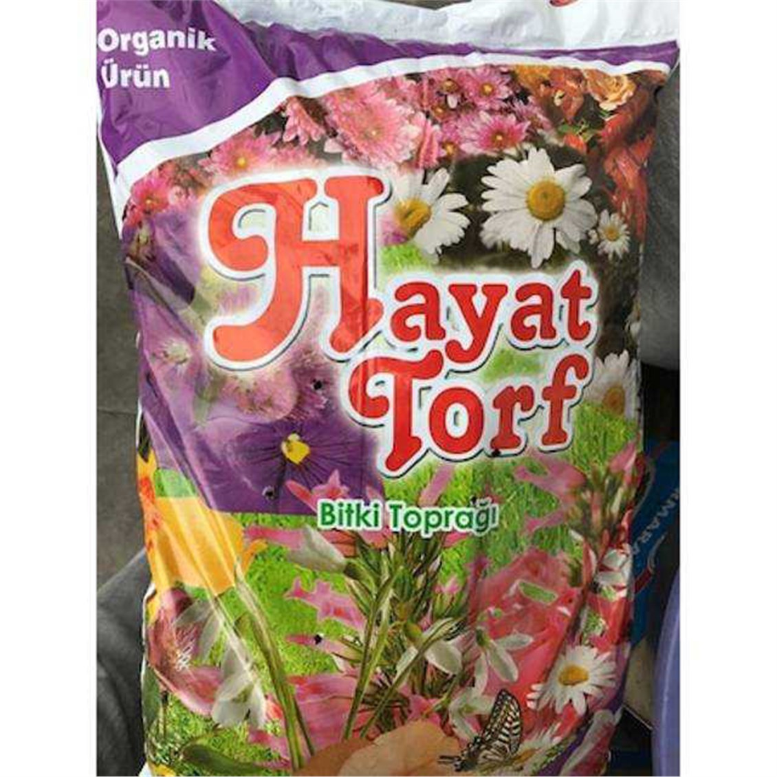 Hayat Torf Saksı Bitki ve Çiçek Toprağı 10 Lt