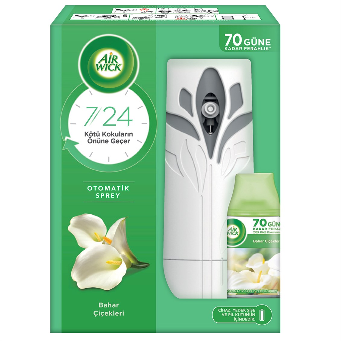Airwick Freshmatik Kit Bahar Çiçekleri