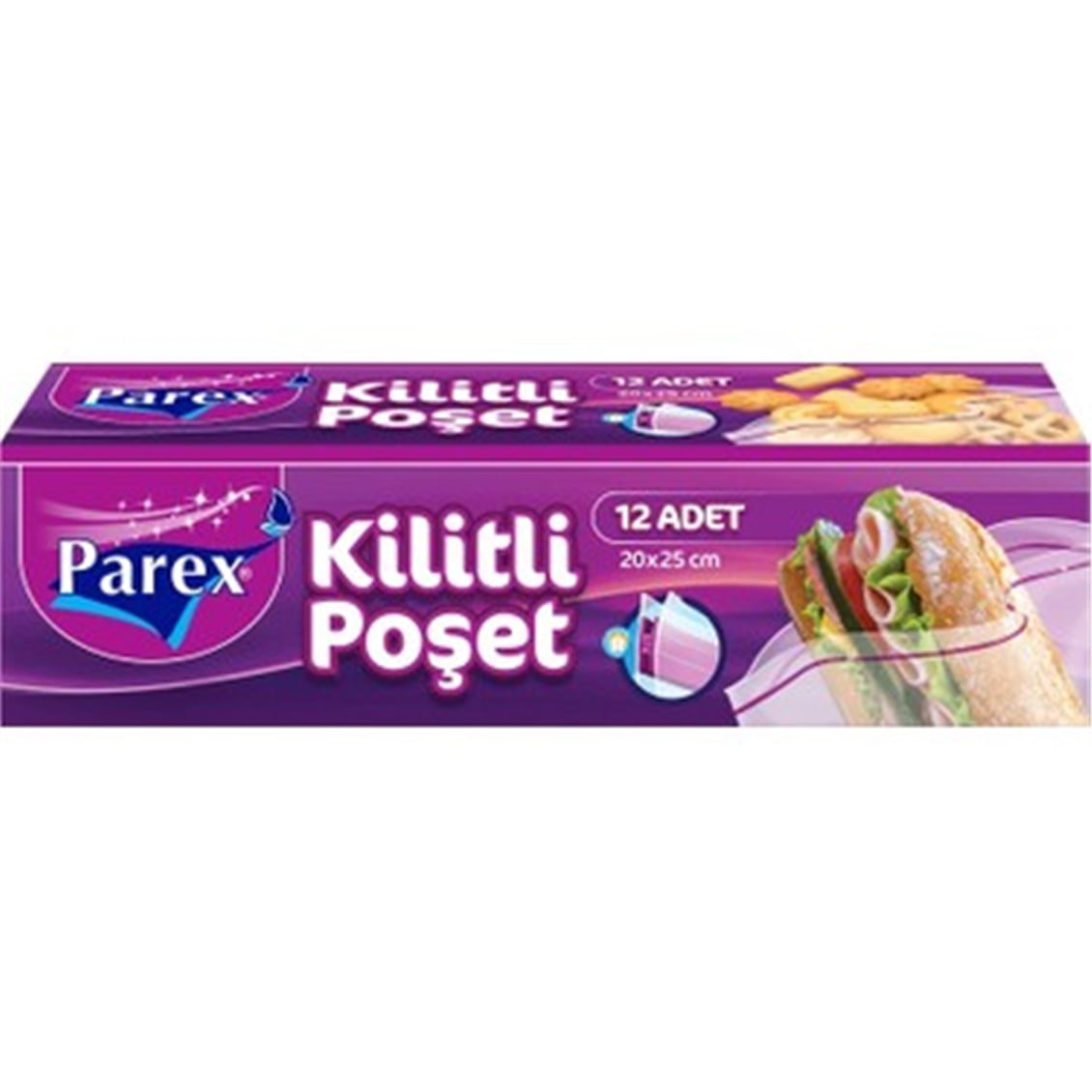 Parex Kilitli Poşet 20X25 Cm 10'lu