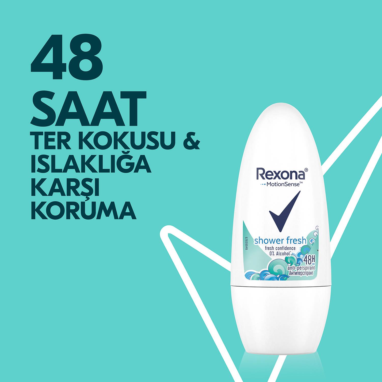 Rexona Shower Fresh Kadın Roll-On Deodorant 50 ml