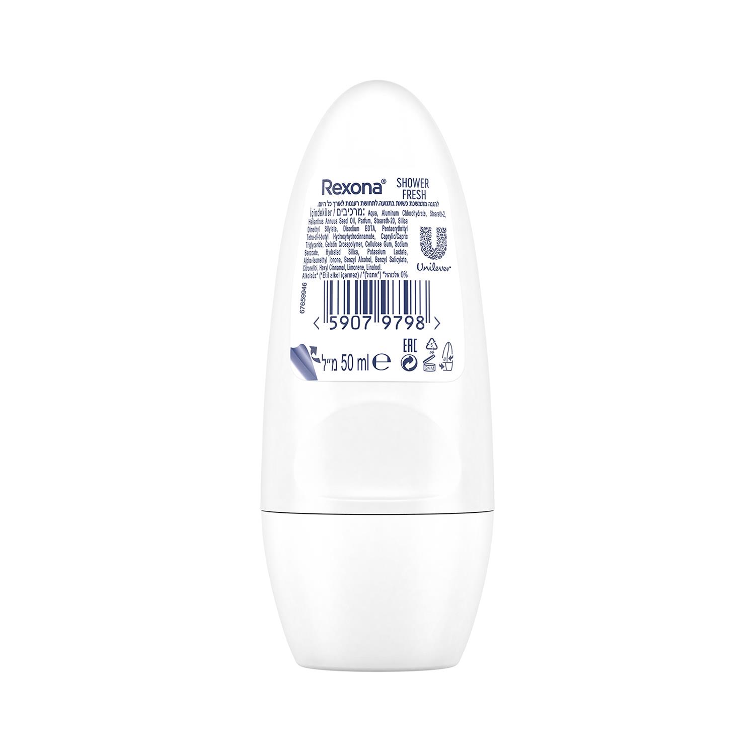 Rexona Shower Fresh Kadın Roll-On Deodorant 50 ml