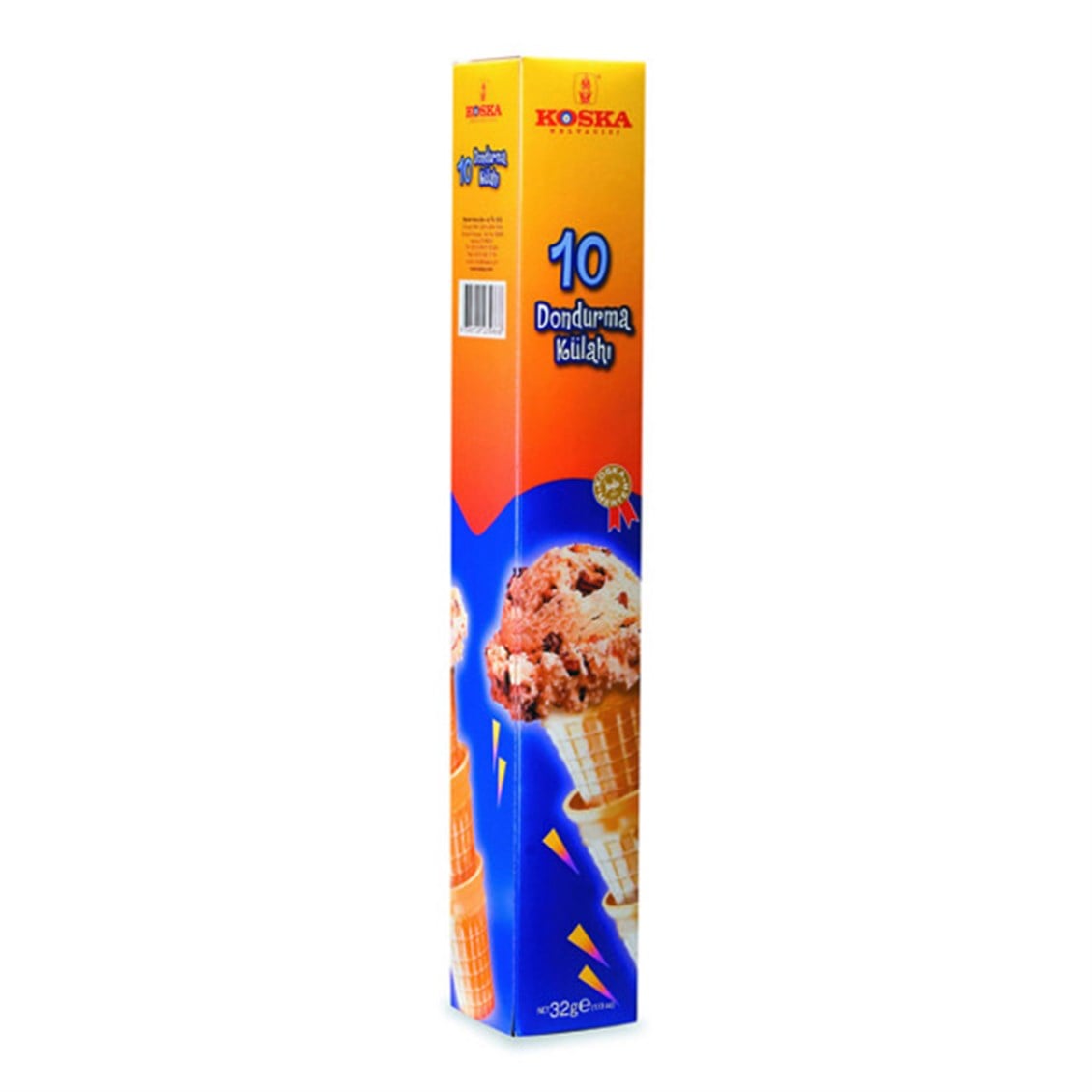  X.KOSKA DONDURMA KULAHI 10 'LU 32 GR 