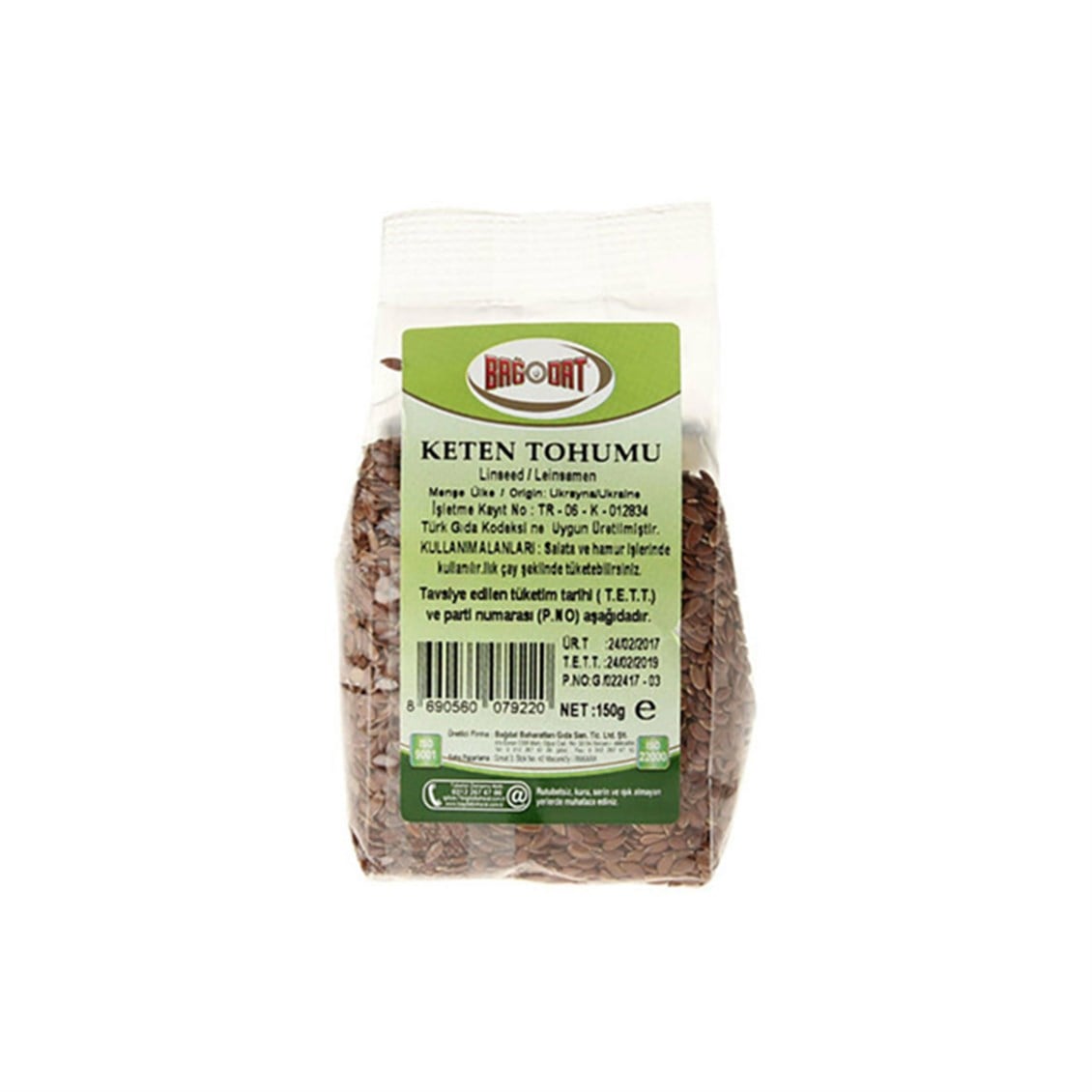 Bağdat Keten Tohumu 150 gr